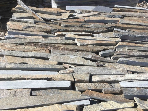 Горбушка златолит мультиколор для облицовки купить в Реже