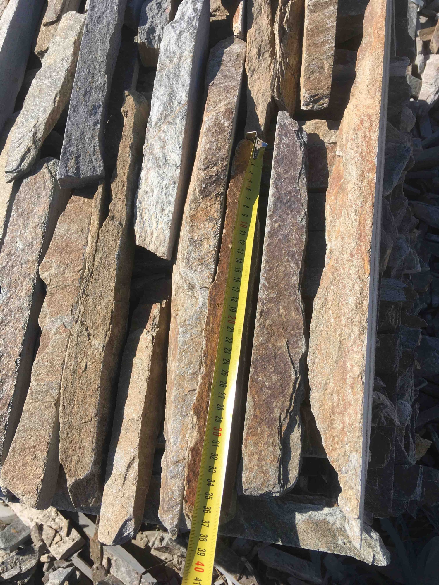 Горбушка златолит мультиколор для облицовки купить в Реже