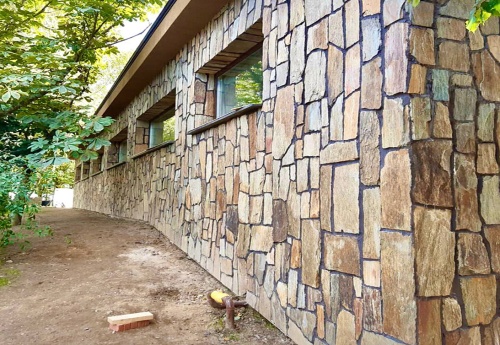 Плитняк кора дерева для цоколя, отмостки купить в Реже