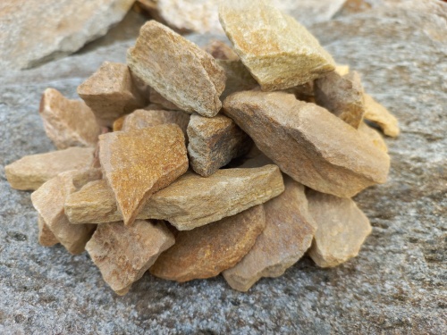 Златолит жёлтый декоративная каменная крошка купить в Реже