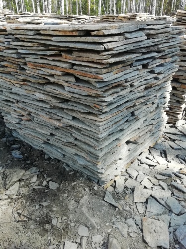 Плитняк златолит Уральский для цоколя, отмостки купить в Реже