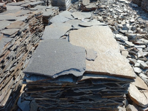 Плитняк серицит облицовочный 10-20мм купить в Реже