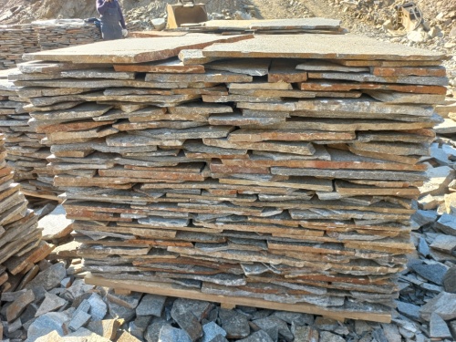 Плитняк серицит облицовочный 10-20мм купить в Реже