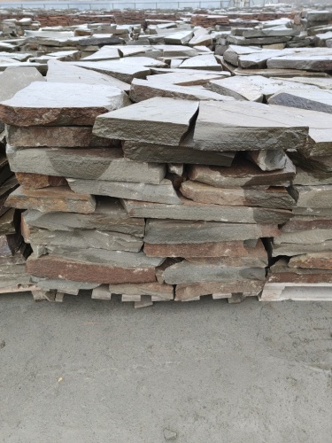 Плитняк песчаник серо-зелёный для мощения 60-65 мм купить в Реже